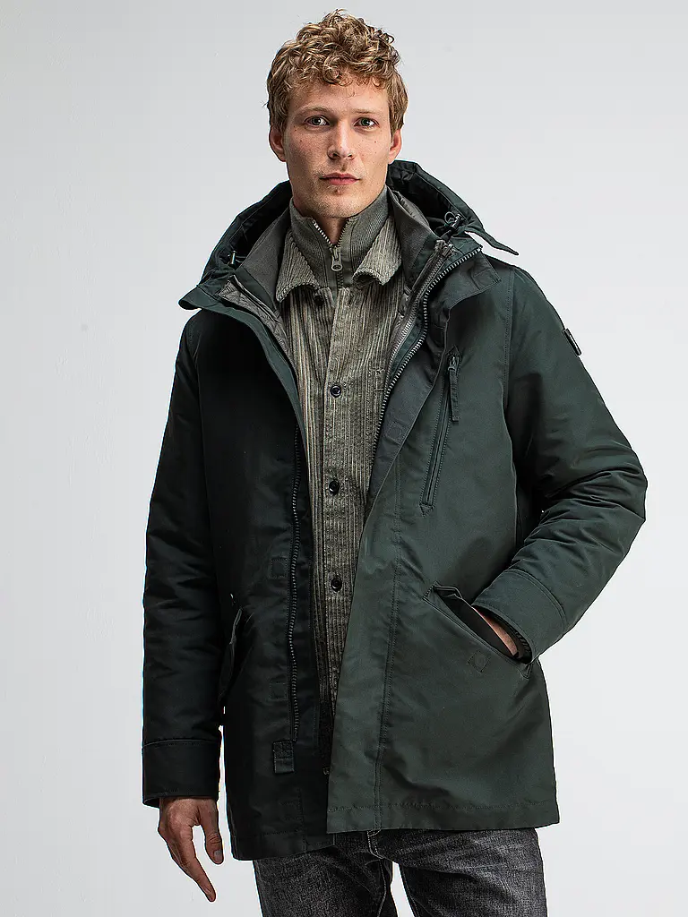 BUTCHER OF BLUE | Parka GALENA | Dunkelgrün