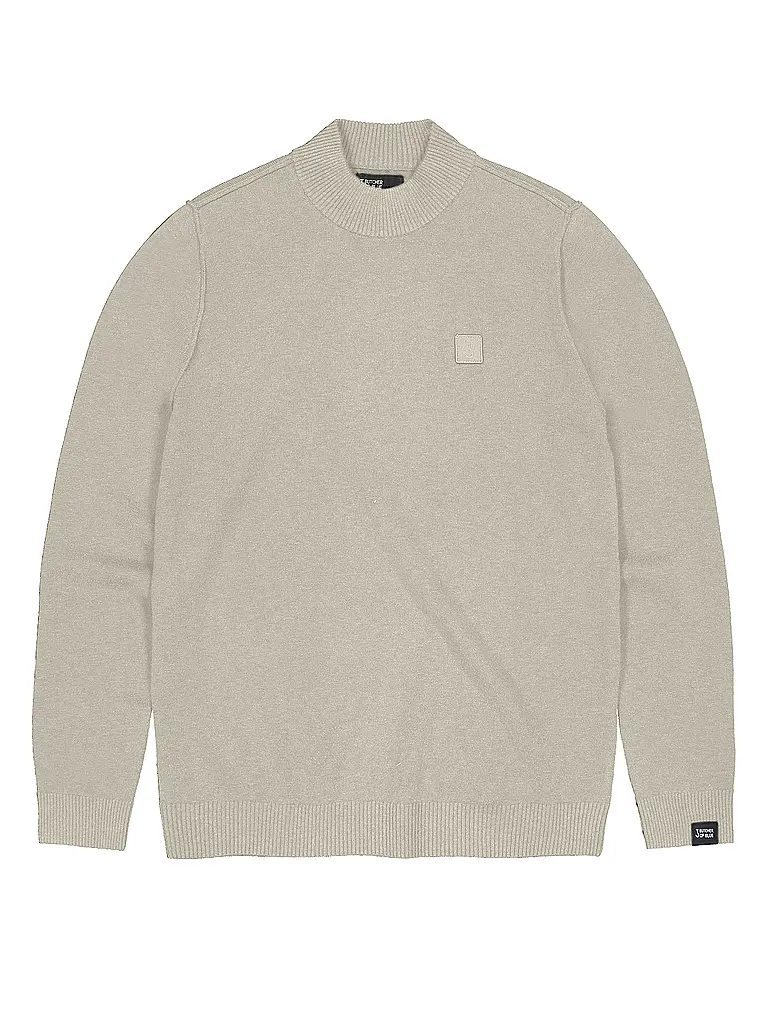 BUTCHER OF BLUE | Pullover CLIFDEN MOCK | creme