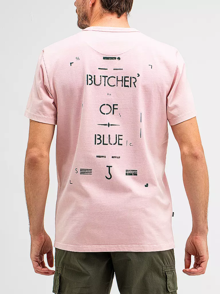 BUTCHER OF BLUE | T-Shirt ARMY STENCIL | rosa