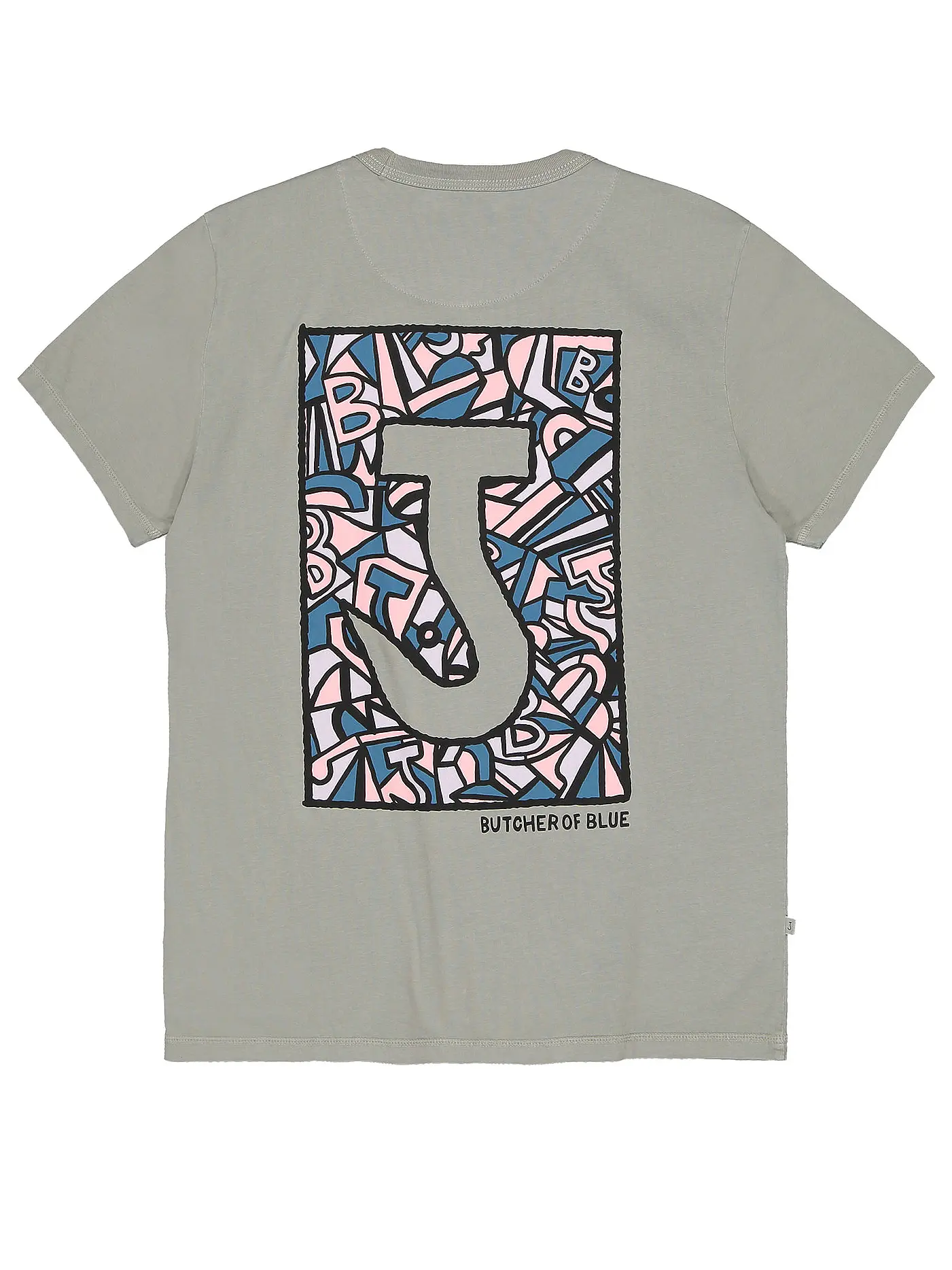 BUTCHER OF BLUE | T-Shirt ARMY TEE  | grau