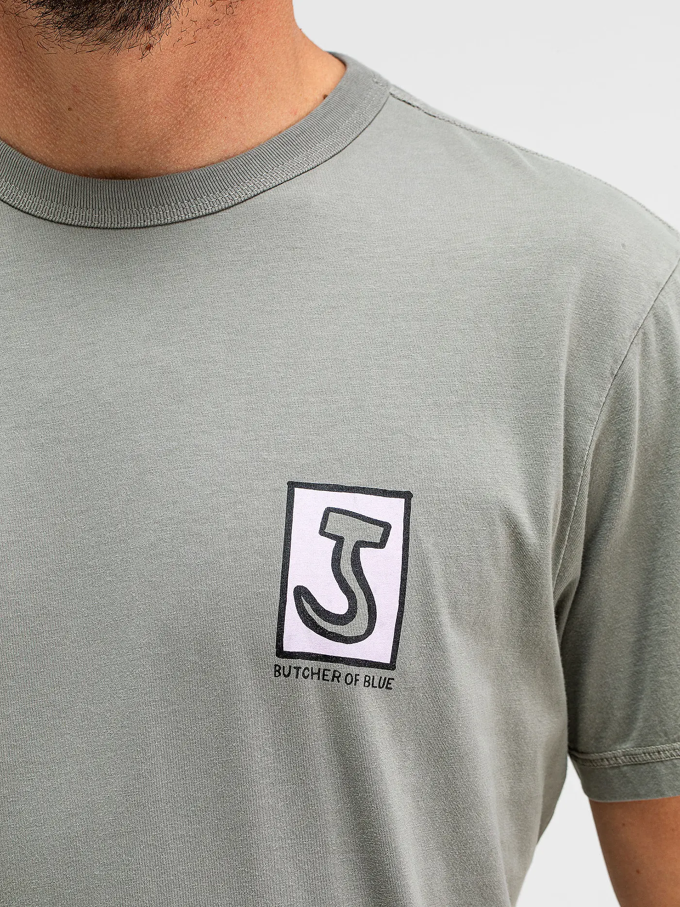 BUTCHER OF BLUE | T-Shirt ARMY TEE  | grau