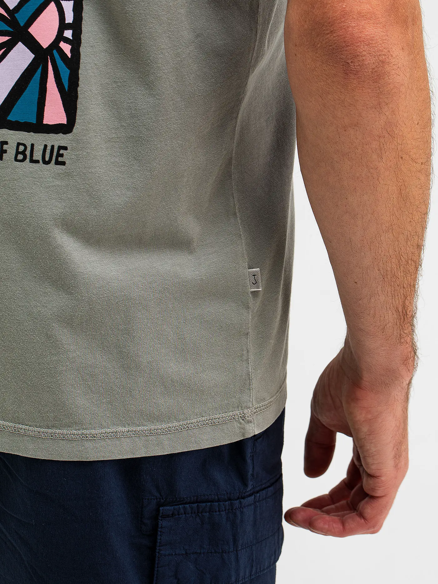 BUTCHER OF BLUE | T-Shirt ARMY TEE  | grau