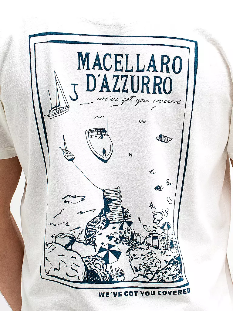 BUTCHER OF BLUE | T-Shirt FRESCO DAZZURO | weiss