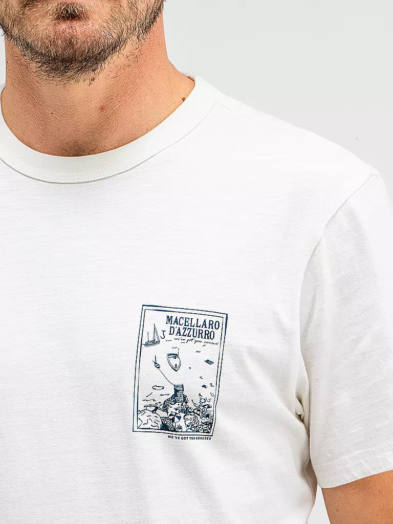 BUTCHER OF BLUE | T-Shirt FRESCO DAZZURO | weiss