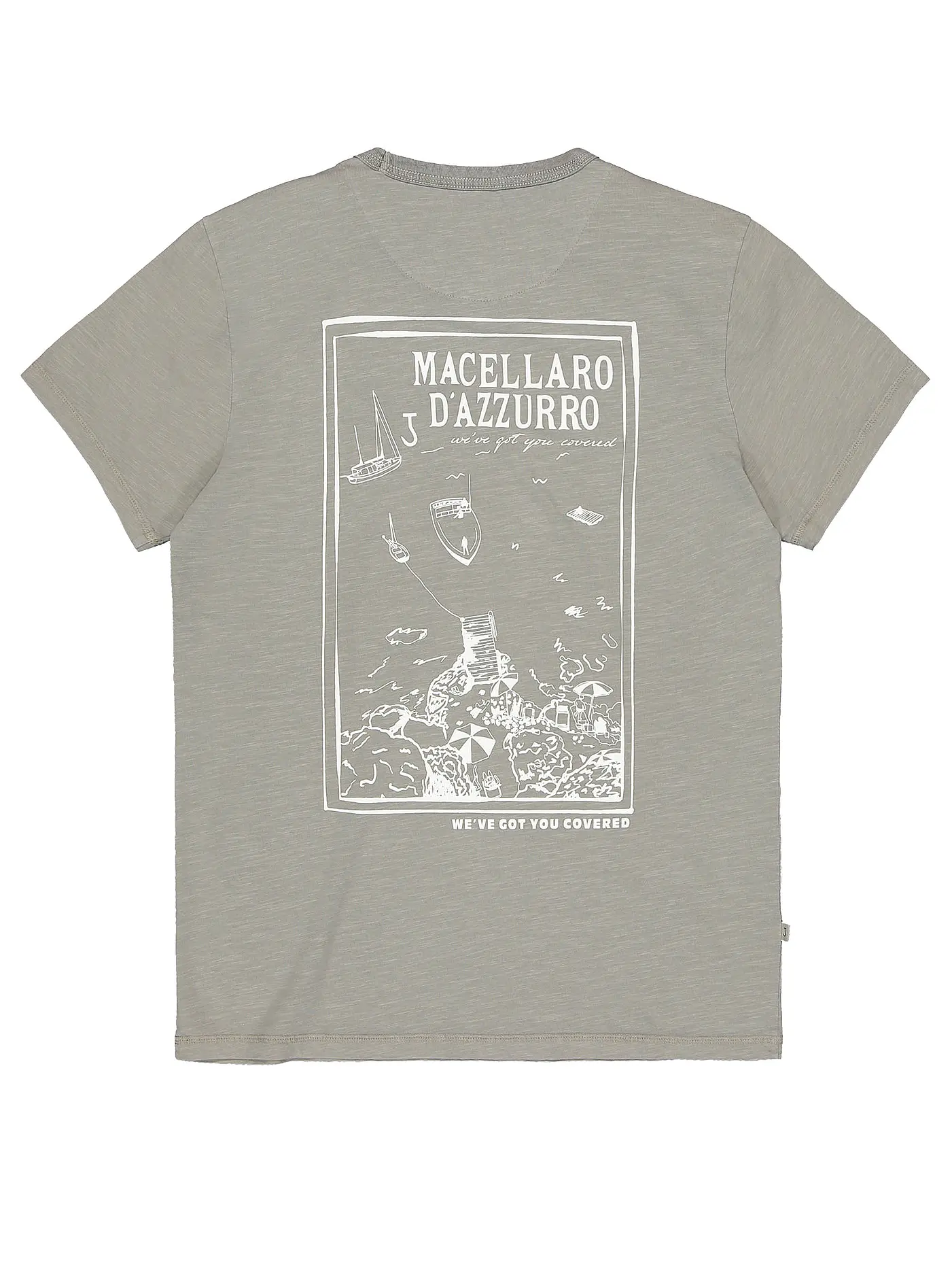 BUTCHER OF BLUE | T-Shirt FRESCO DAZZURRO | grau