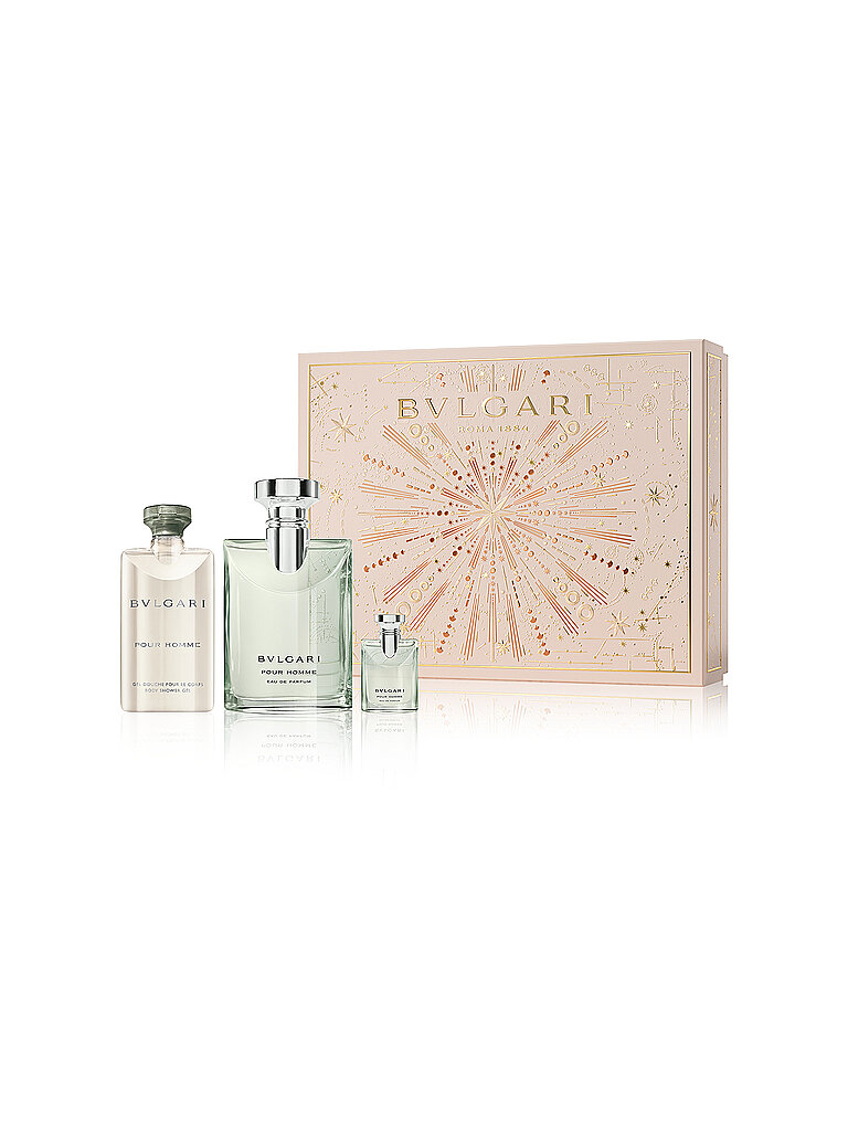 BVLGARI Geschenkset - Pour Homme Eau de Parfum 100ml / 75ml / 5ml