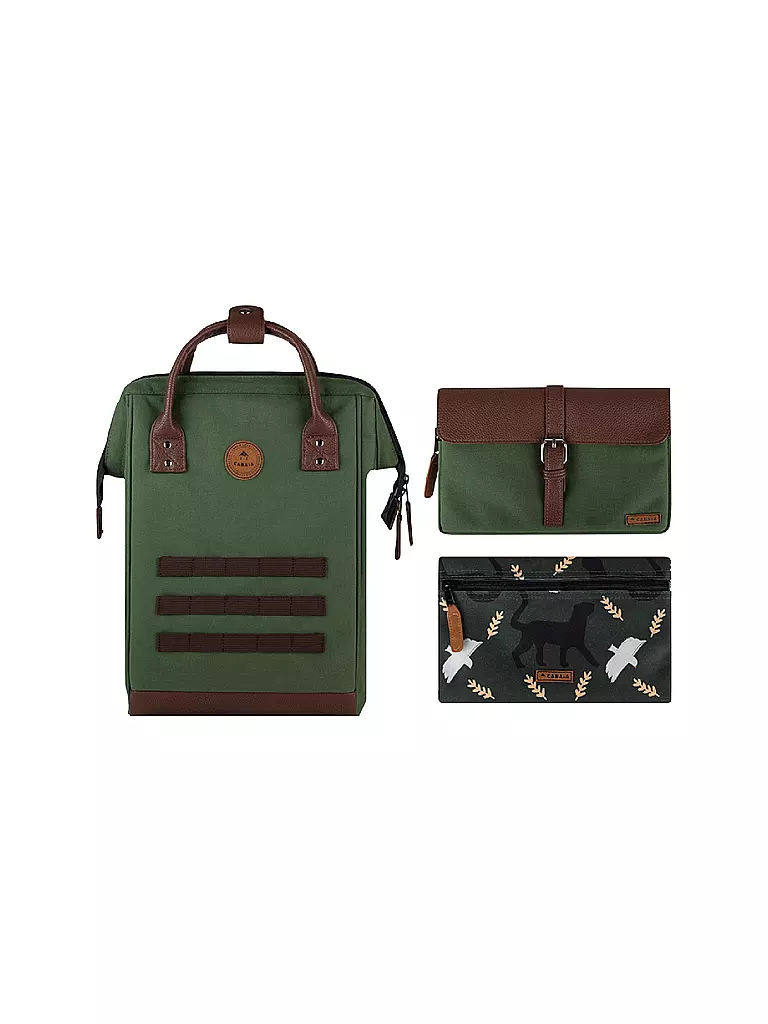 CABAIA | Rucksack ADVENTURER DENPASAT medium | grün