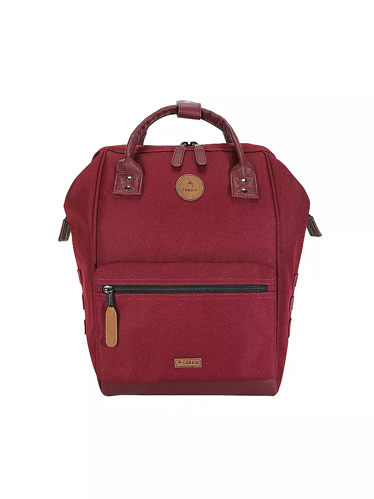 CABAIA | Rucksack ADVENTURER NICE medium | dunkelrot