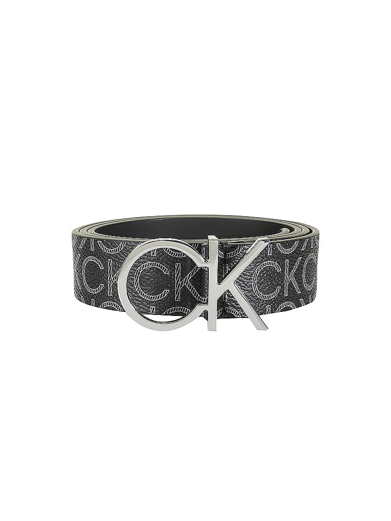 CALVIN KLEIN JEANS Gürtel RE-LOCK schwarz | 80