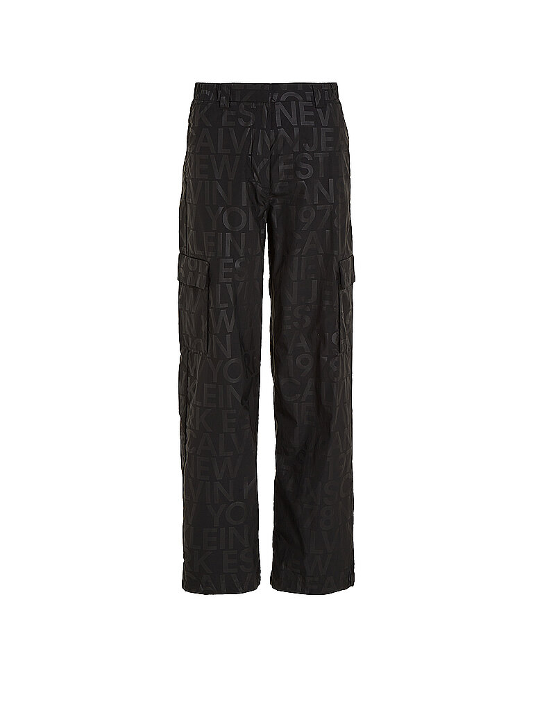 CALVIN KLEIN JEANS Cargohose schwarz | S Image