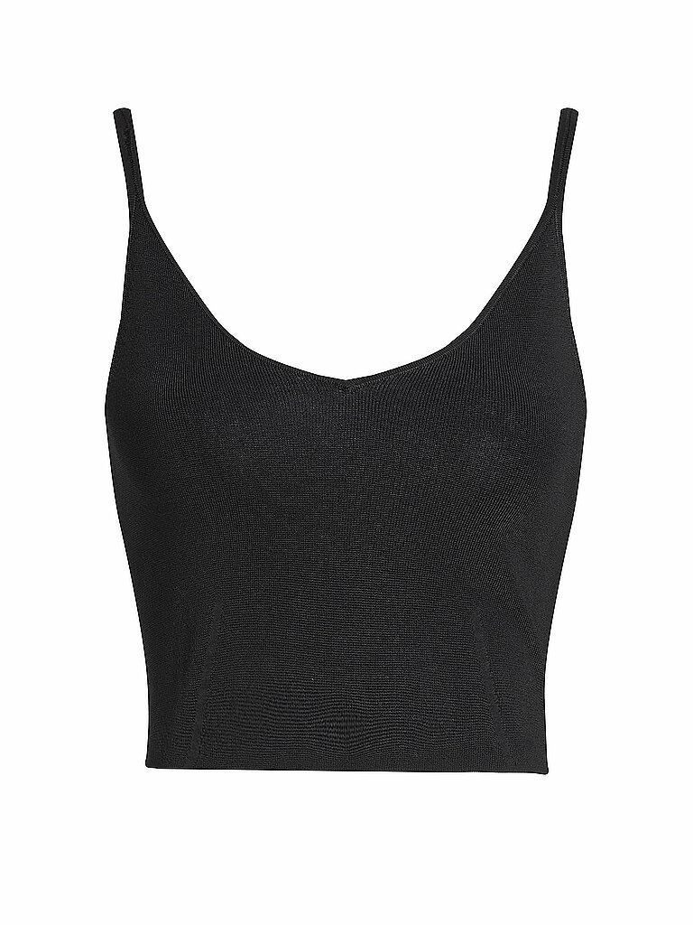 CALVIN KLEIN JEANS Top Cropped Fit schwarz | M