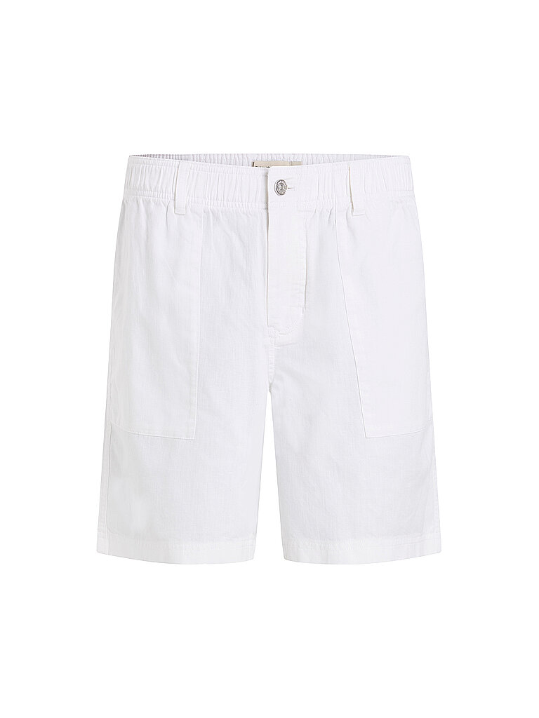 Calvin Klein Jeans Linen Shorts White