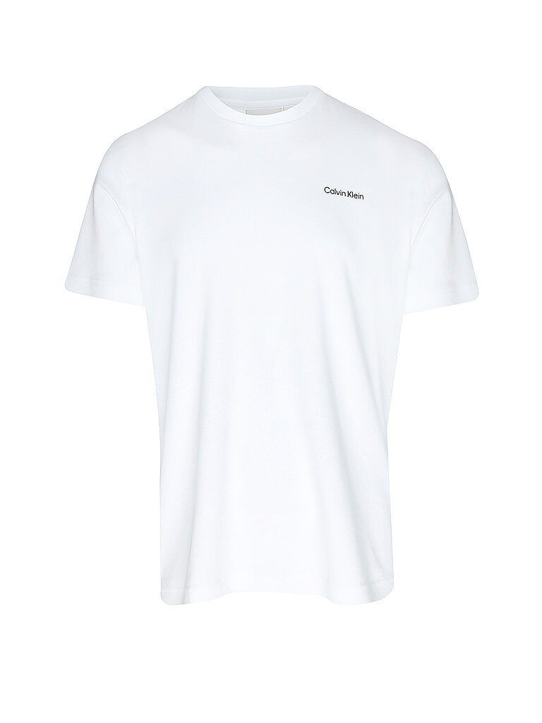 CALVIN KLEIN JEANS T-Shirt weiss | XXL