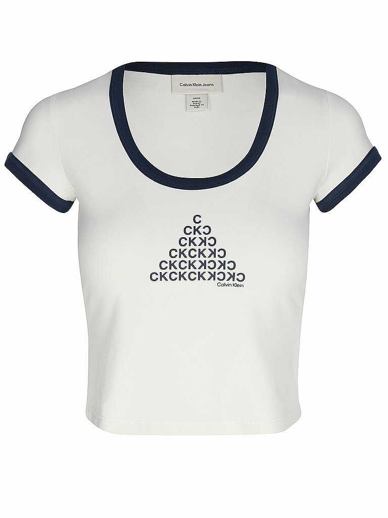 CALVIN KLEIN JEANS T-Shirt  weiss | XS