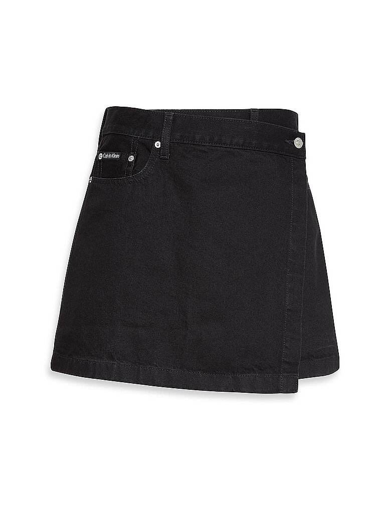 CALVIN KLEIN JEANS Jeansrock  schwarz | 24