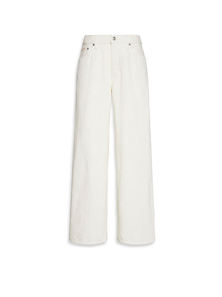JEANS Jeans Wide Leg creme 31/L32 damen