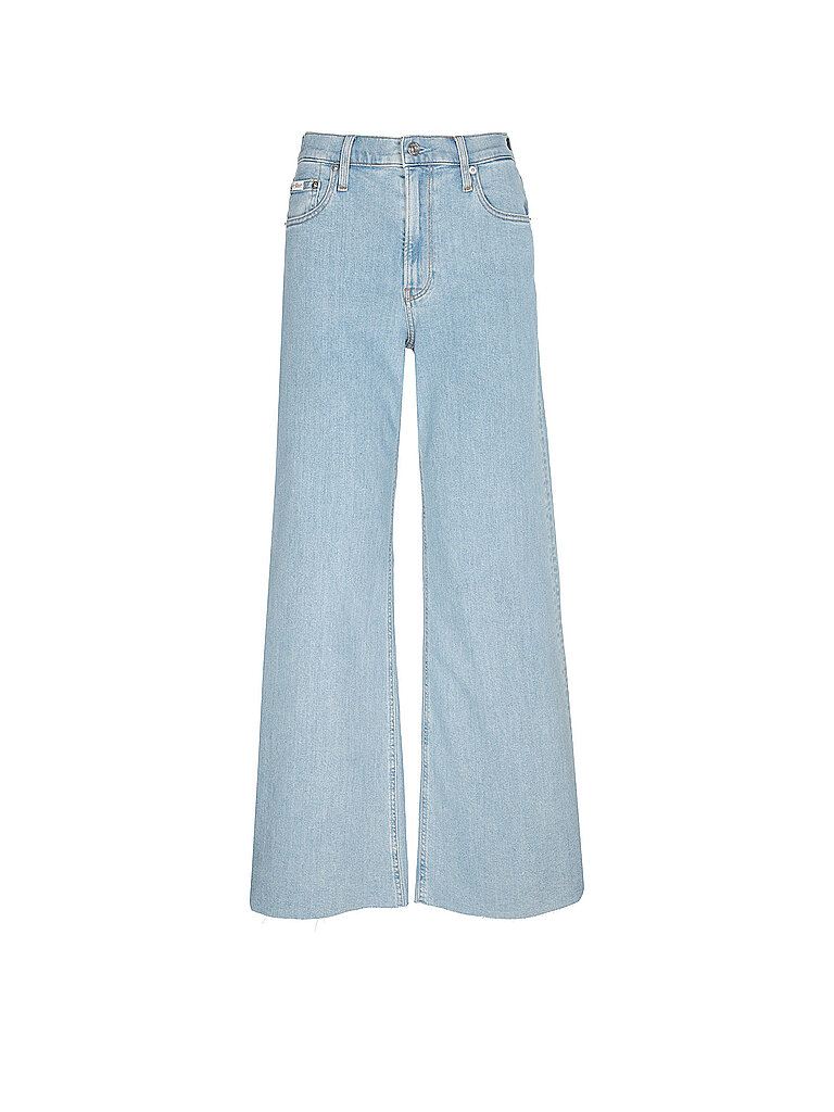 CALVIN KLEIN JEANS Jeans Wide Leg  blau | 27/L32