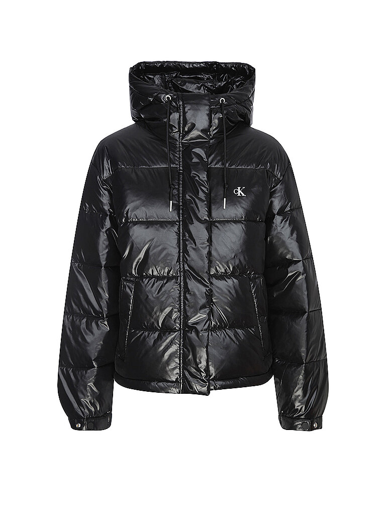 JEANS Steppjacke schwarz L damen
