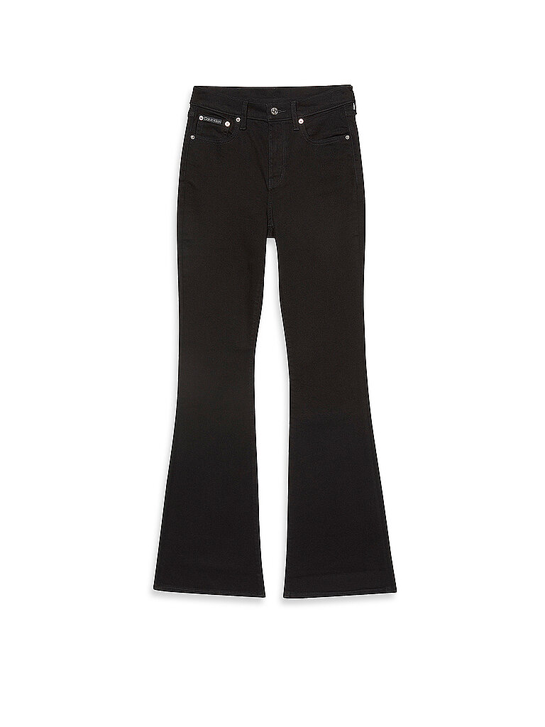 JEANS Jeans Flared Fit schwarz 30/L32 damen