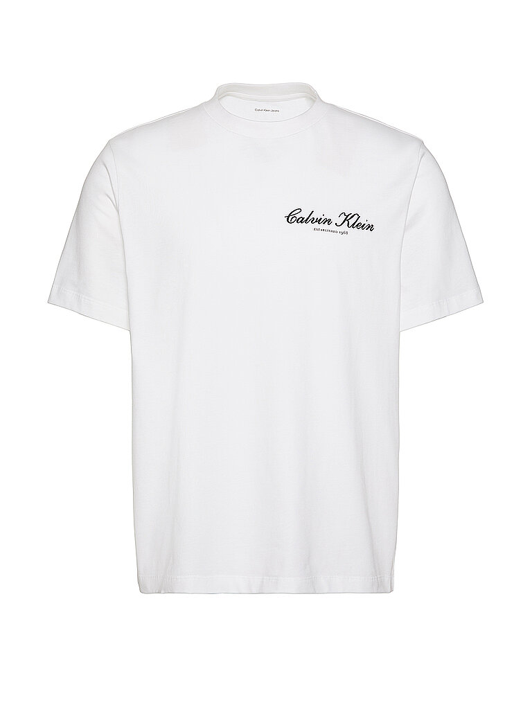JEANS T-Shirt weiss S herren