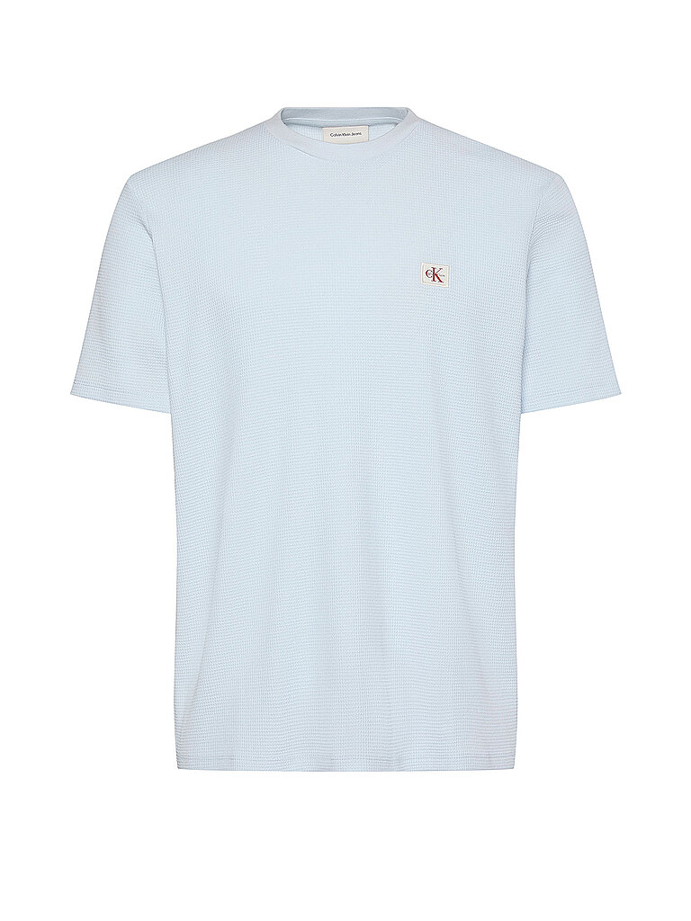 JEANS T-Shirt hellblau L herren