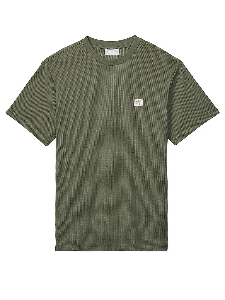 CALVIN KLEIN JEANS T-Shirt  olive | S