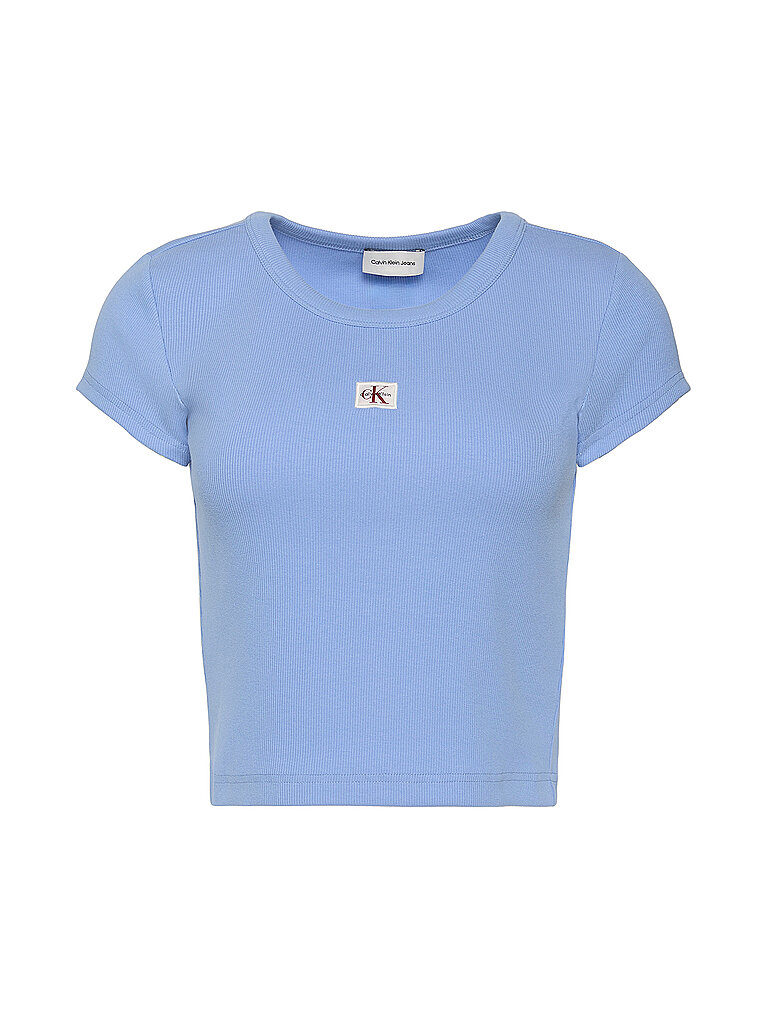 JEANS T-Shirt hellblau L damen