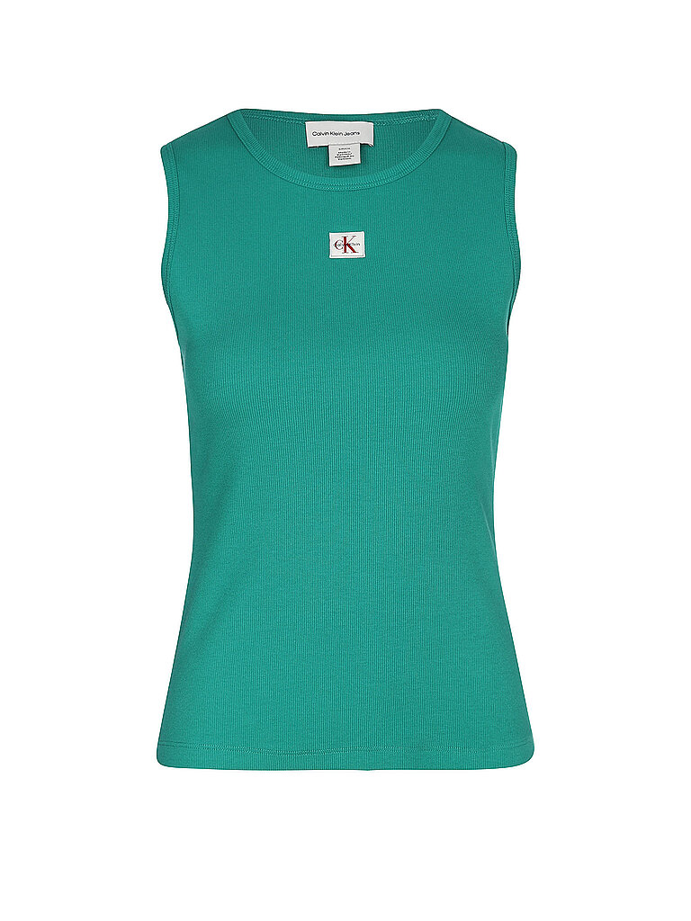 JEANS Top dunkelgrün S damen