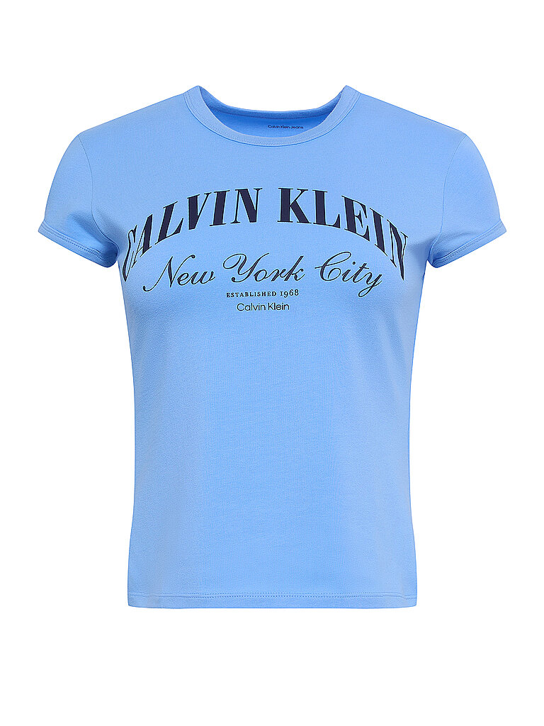 JEANS T-Shirt hellblau XS damen