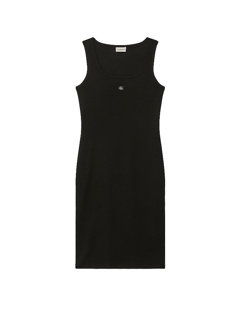 CALVIN KLEIN JEANS Midikleid  schwarz | S