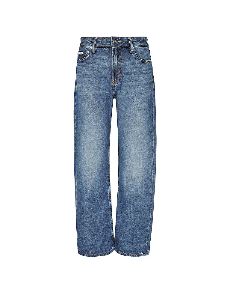 CALVIN KLEIN JEANS Jeans Straight Fit  blau | 24/L30