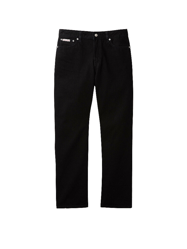 CALVIN KLEIN JEANS Jeans Straight Fit 90S  schwarz | 25/L30