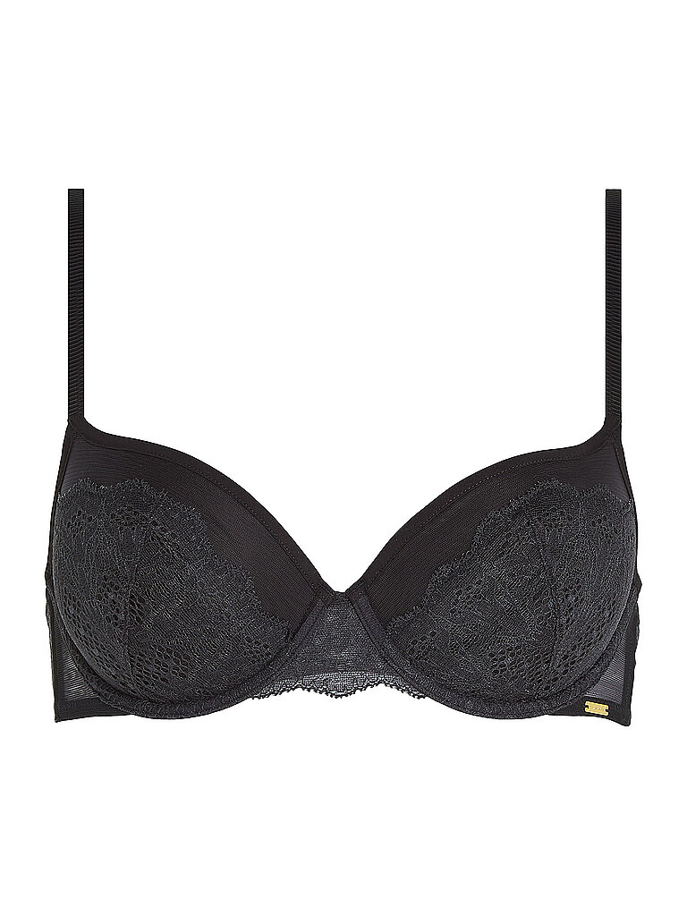 Calvin Klein Bh Mit Gefüttert Mit Reifen Black  Schwarz | 36A