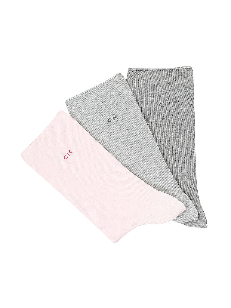 CALVIN KLEIN Socken 3-er Pkg pink rosa
