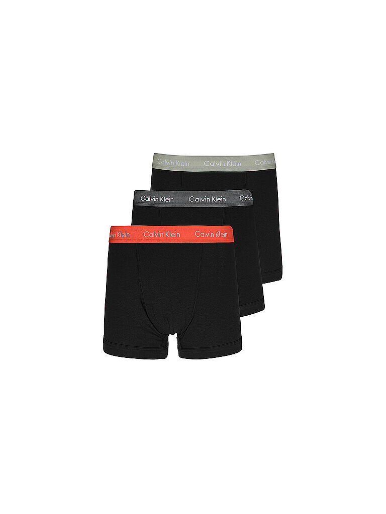 CALVIN KLEIN Pants 3er Pkg black schwarz | S