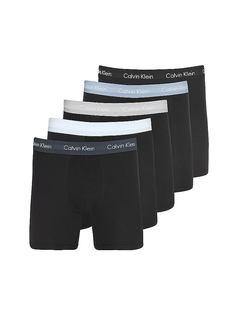 CALVIN KLEIN Pants 5er Pkg black schwarz | S