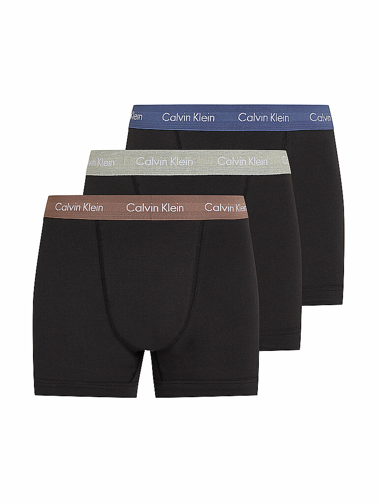 Pants 3er Pkg black schwarz S herren
