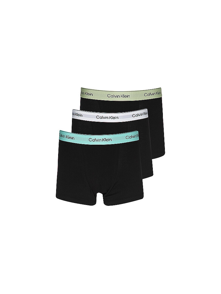 Pants 3er Pkg. black schwarz S herren