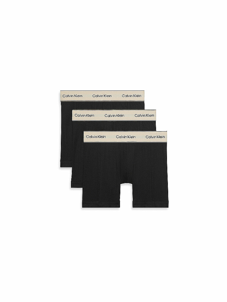 Pants 3er Pkg. black schwarz S herren