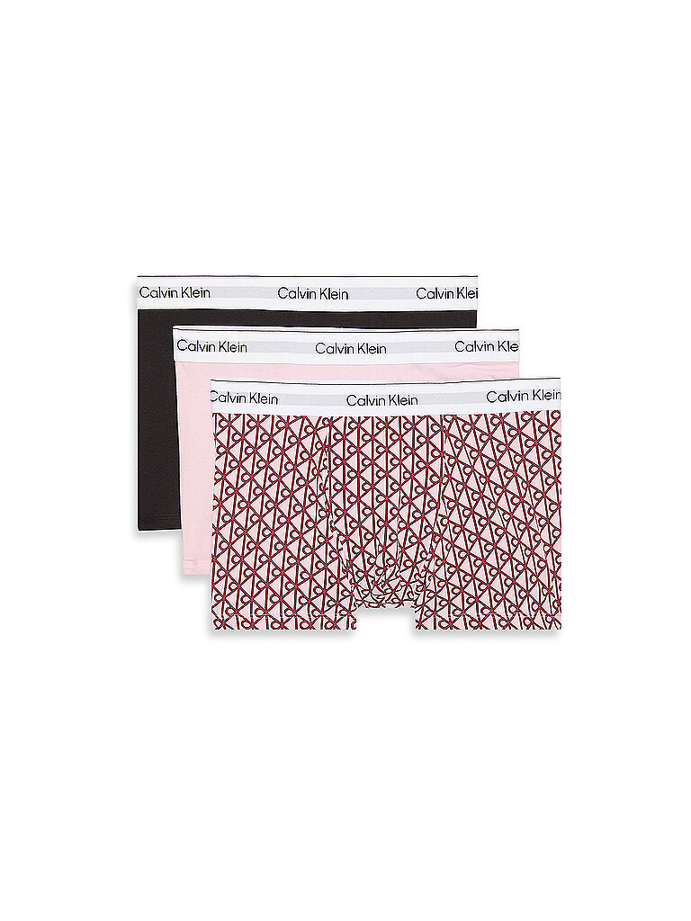 CALVIN KLEIN Pants 3er Pkg. pink rot | XL