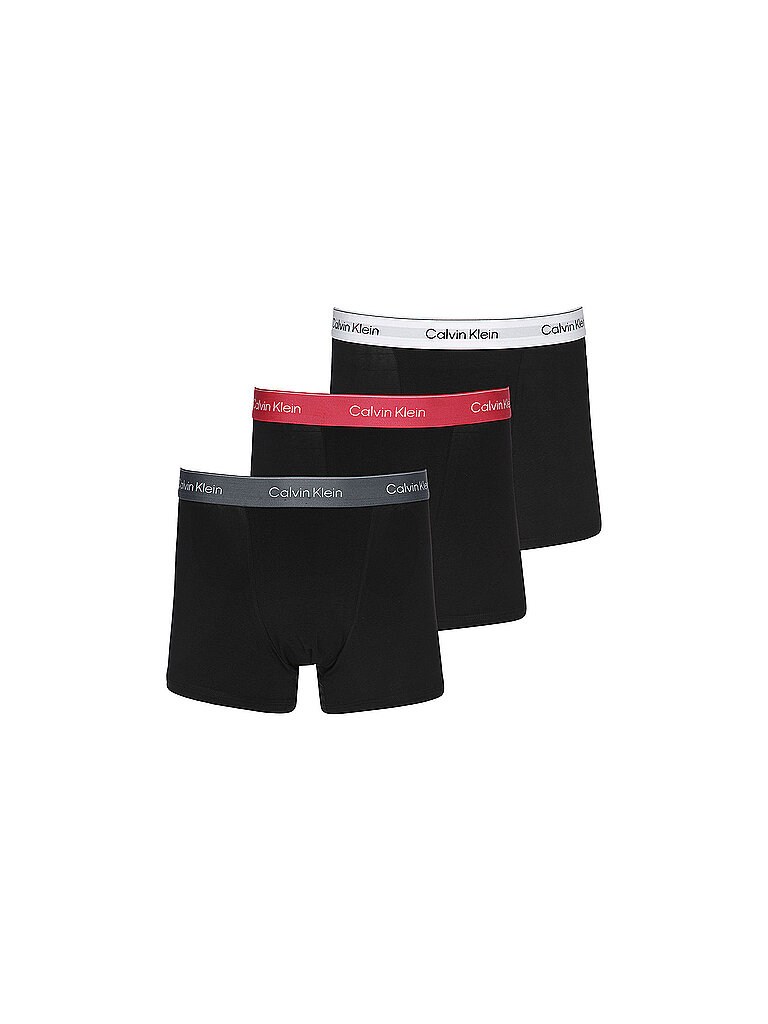 CALVIN KLEIN Pants 3er Pkg. black schwarz | S