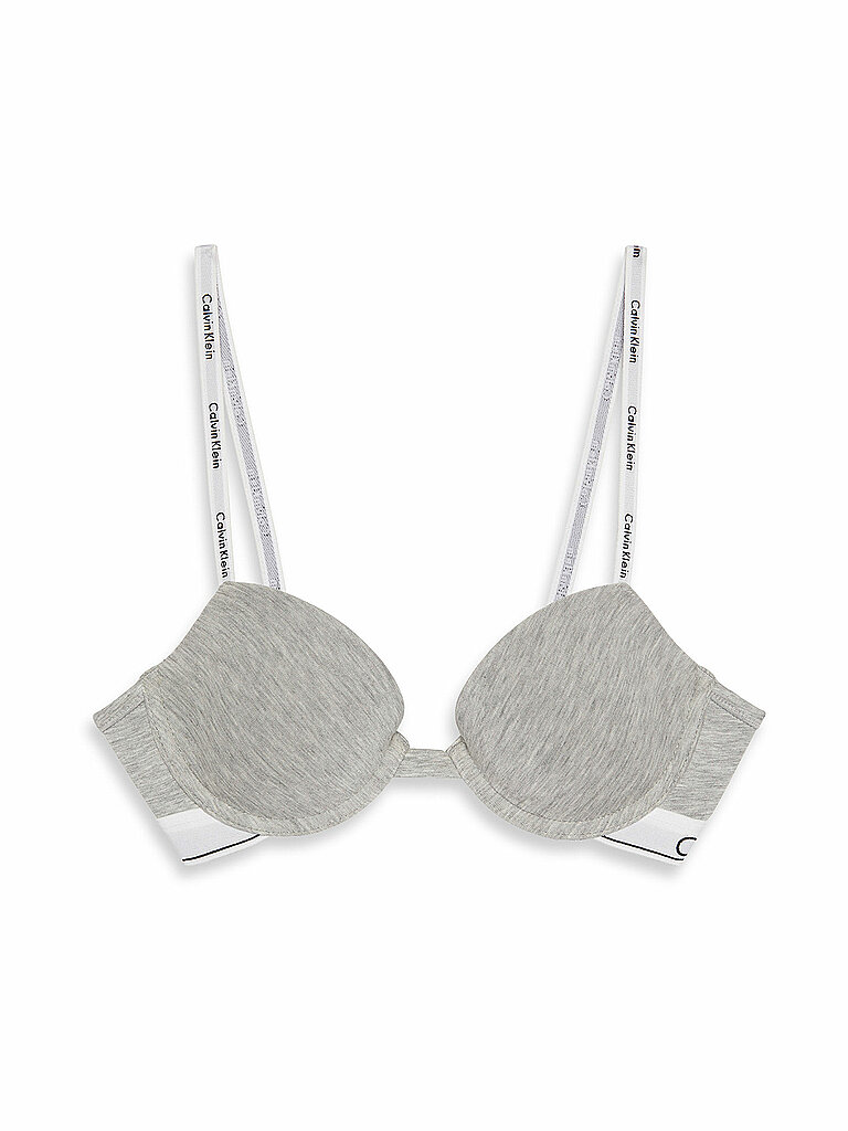 Push Up BH grey hellgrau 36B damen