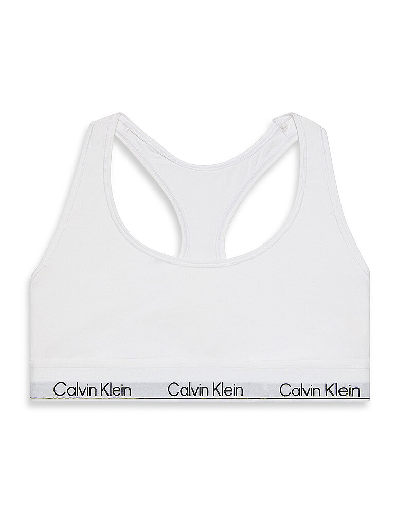 CALVIN KLEIN Bustier white weiss | S
