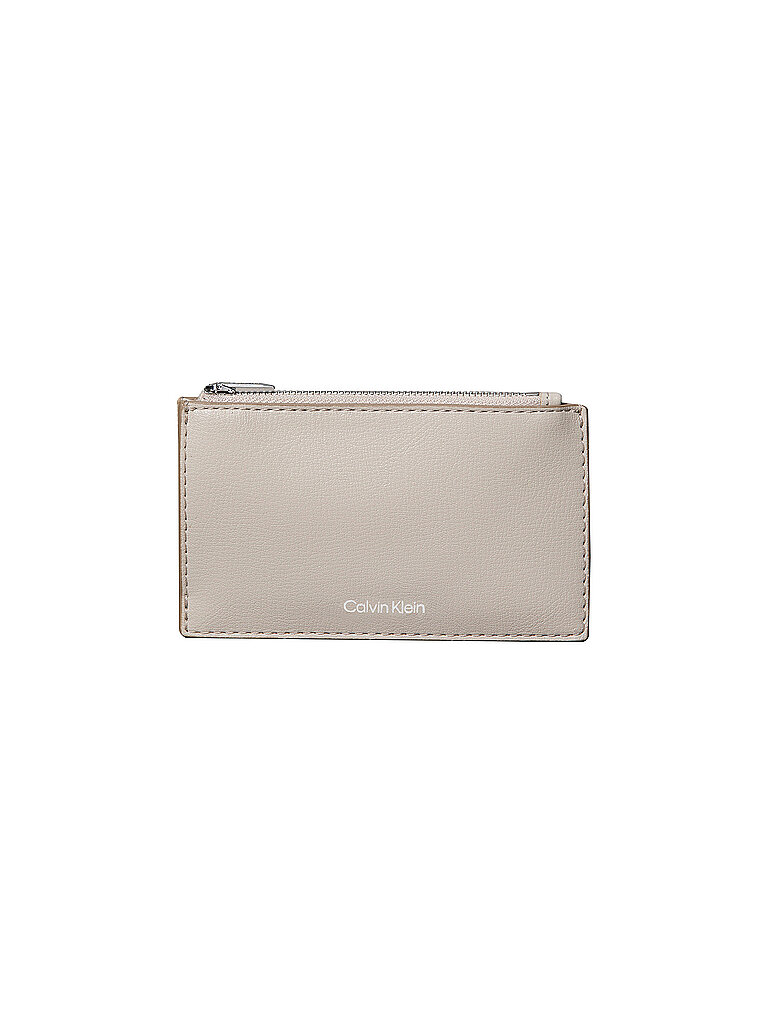 CALVIN KLEIN Geldbörse FOIL creme