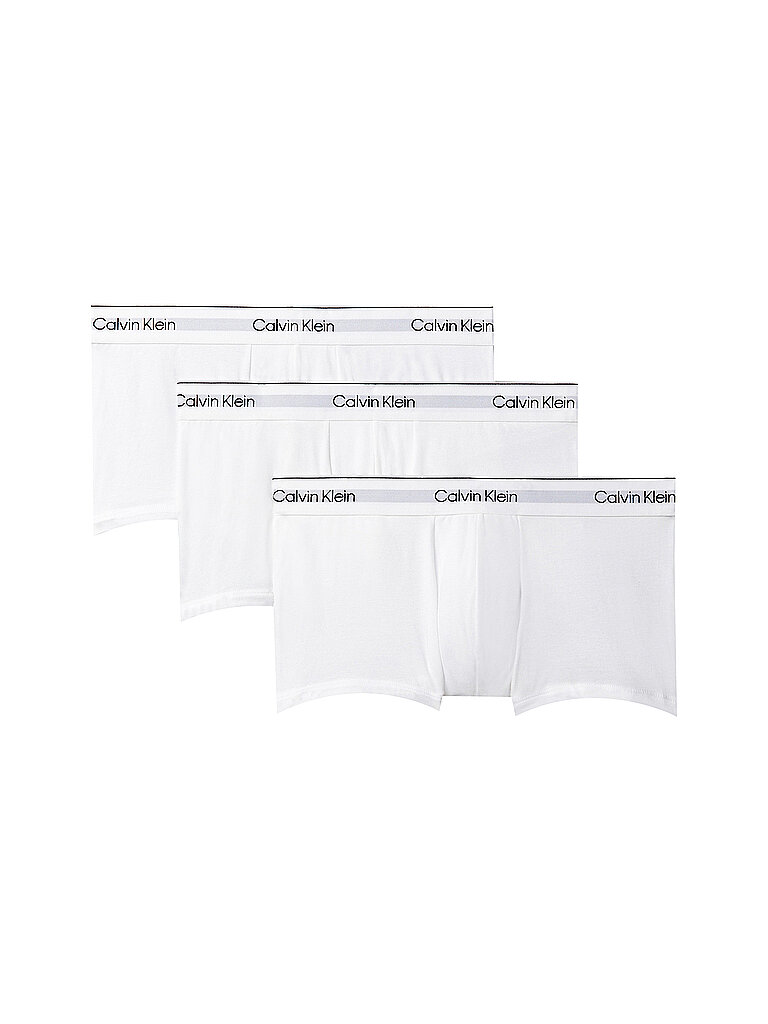 Pants 3er Pkg. white weiss L herren