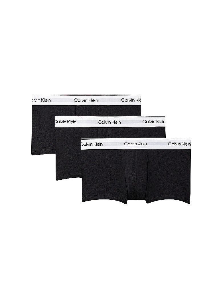 Pants 3er Pkg. black schwarz M herren