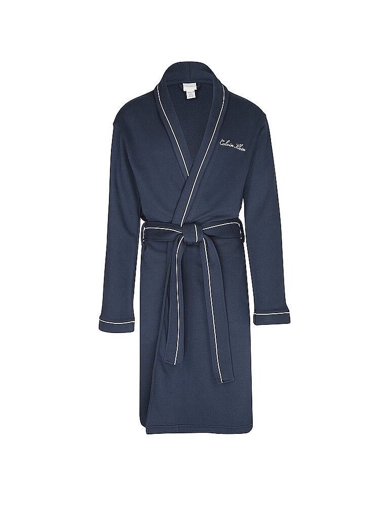 CALVIN KLEIN Bademantel dunkelblau | S/M