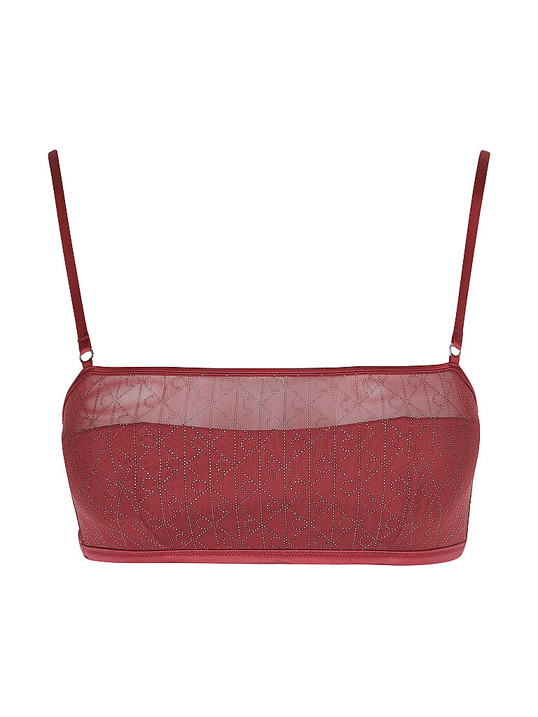 CALVIN KLEIN Bustier red dunkelrot | XS