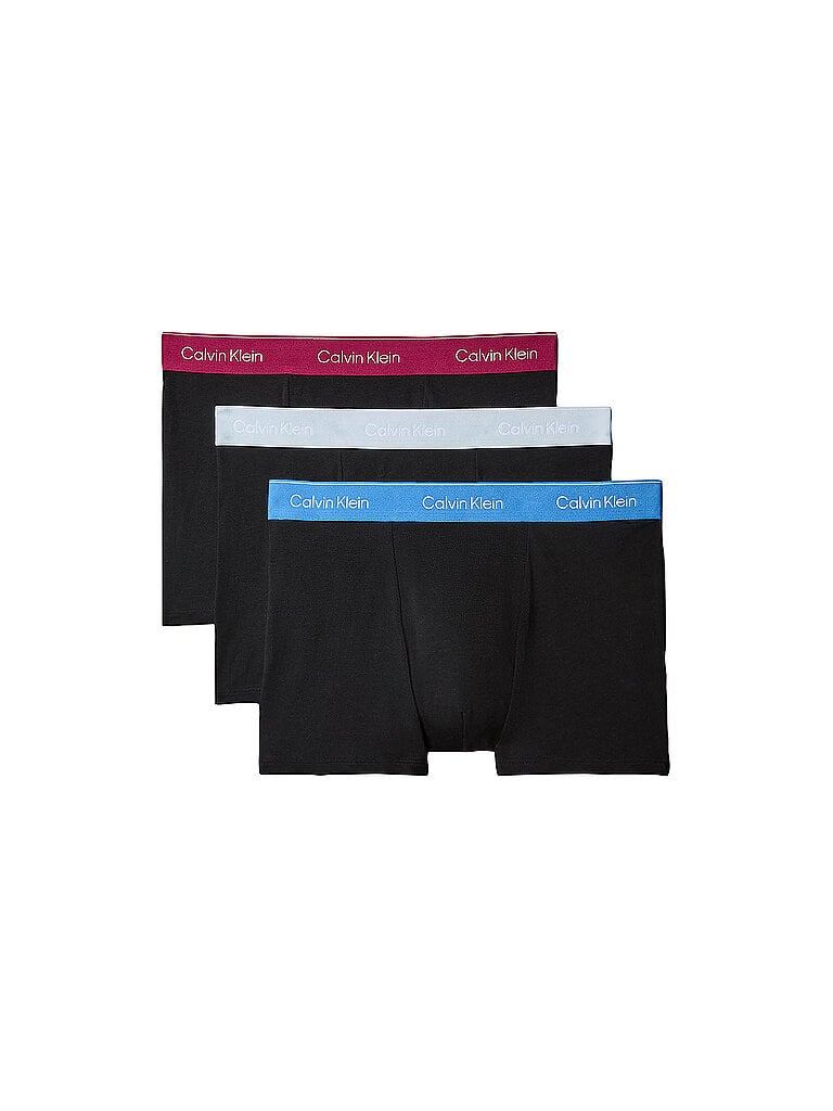 CALVIN KLEIN Pants 3er Pkg. red dunkelblau | L