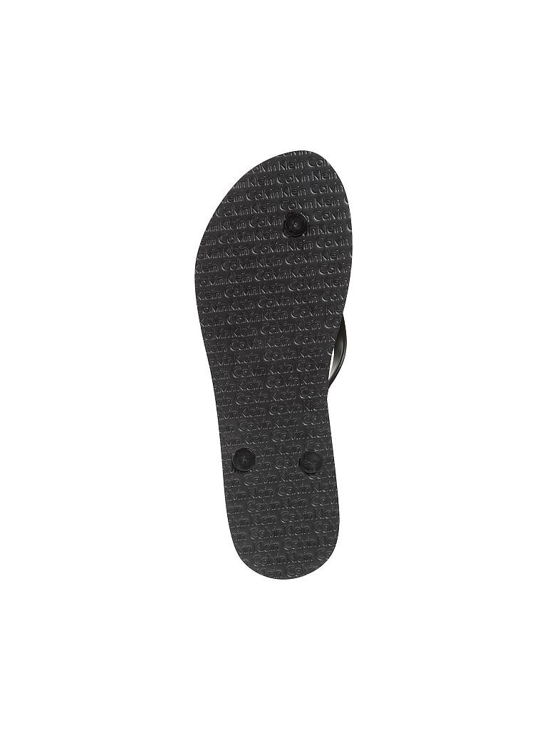 CALVIN KLEIN JEANS | Badeschuhe - Zehentrenner  | schwarz
